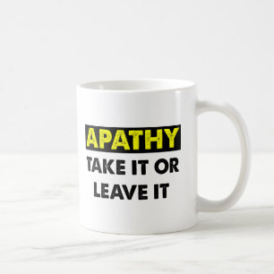 Apathie Lustiger Becher Kaffeetasse