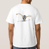 Apatosaurus Bow Krawatte Typ Shirt (Rückseite)