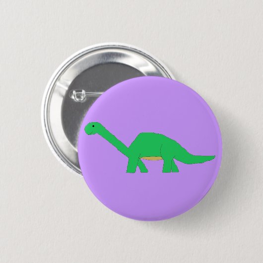 Apatosaurus-Button Button (Vorne & Hinten)