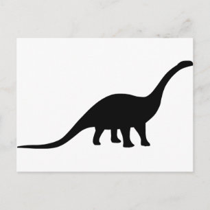 Apatosaurus Dinosaur Postkarte