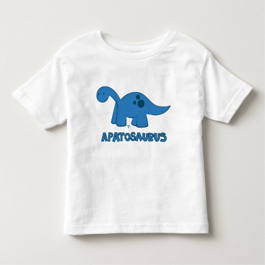 Apatosaurus Kleinkind T-shirt (Vorderseite)