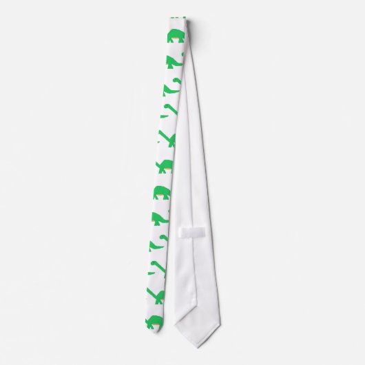 Apatosaurus-Krawatte Krawatte (Rückseite)