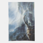 Apatosaurus oder Brontosaurus Küchentuch (Vertikal)