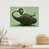 Apatosaurus Poster (Küche)