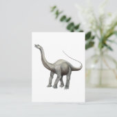 Apatosaurus Postkarte (Stehend Vorderseite)