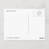 Apatosaurus Postkarte (Rückseite)