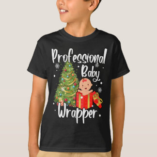 APDL Beruflich Baby Wrapper Funny Christmas NIC T-Shirt