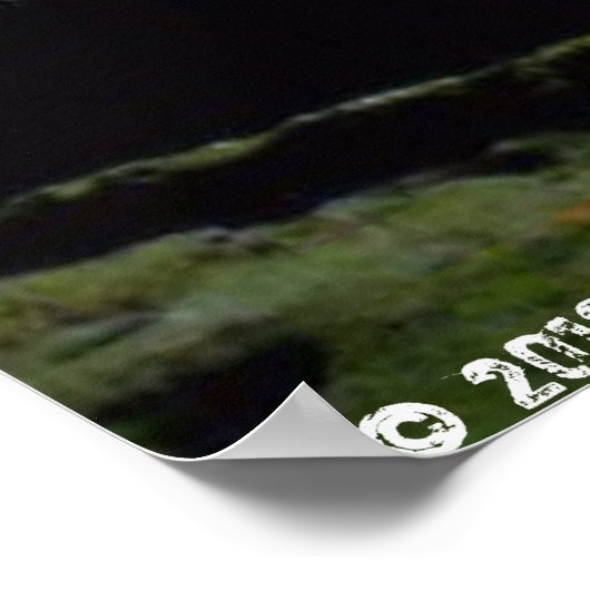 Ape Caves WA Poster (Ecke)