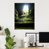 Ape Caves WA Poster (Heimbüro)