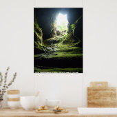 Ape Caves WA Poster (Küche)