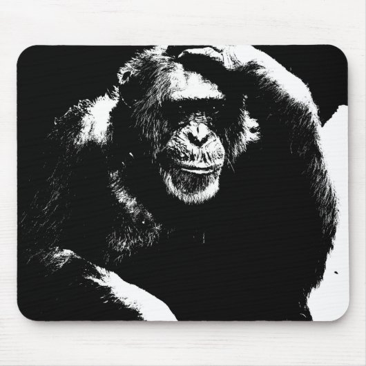Ape Custom Pop denken Moderne Vorlage Mousepad (Vorne)