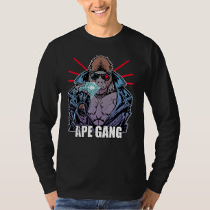 Ape Gang for Life Stock Options Trader Hodl T-Shirt
