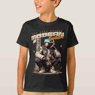 Ape geht über die moderne Evolution hinaus T-Shirt