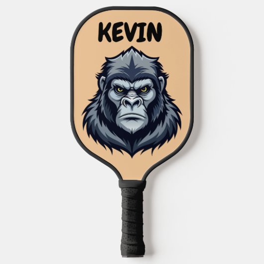 APE GORILLA CUSTOM FUNNY Pickleball Paddle (Vorderseite)