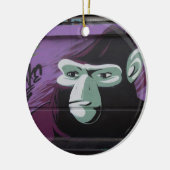 Ape Graffiti Keramik Ornament (Links)