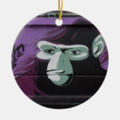 Ape Graffiti Keramikornament (Vorne)