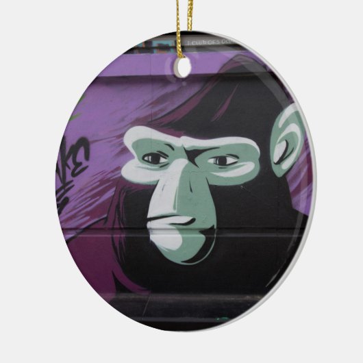 Ape Graffiti Keramikornament (Links)