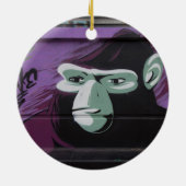 Ape Graffiti Keramikornament (Hinten)