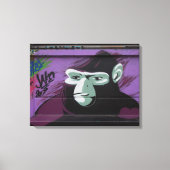 Ape Graffiti Leinwanddruck (Vorderseite)