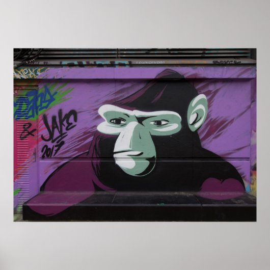 Ape Graffiti Poster (Vorne)