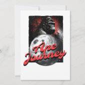 Ape Journey Einladung (Vorderseite)