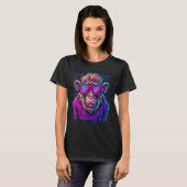Ape mit Sonnenbrille T-Shirt (Vorne ganz)