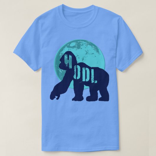 Ape Nation HODLE Moon T-Shirt (Design vorne)
