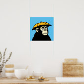 Ape no like regen poster (Küche)