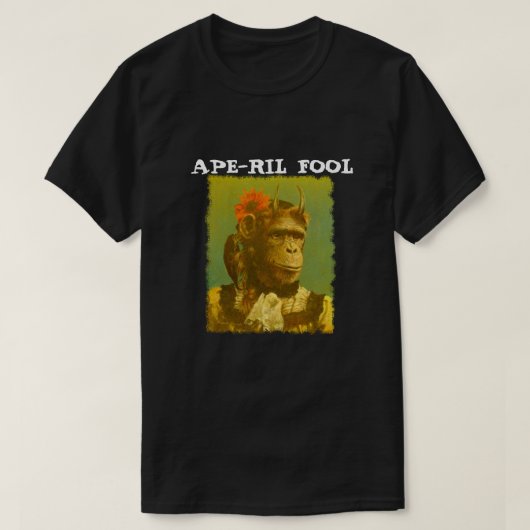 Ape-ril Fool April-Schluck-T-Shirt für Männer T-Shirt (Design vorne)
