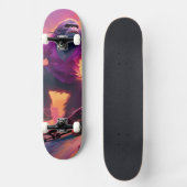 Ape skateboarding skateboard (Vorderseite)