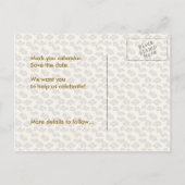 Ape Wild Ankündigungspostkarte (Rückseite)