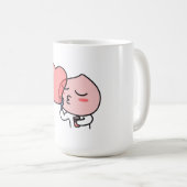 Apeach Ballon Kaffeetasse (VorderseiteRechts)