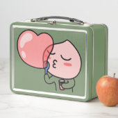 Apeach Ballon Metall Brotdose (Beispiel)