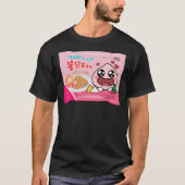 Apeach Buldak Carbonara Noodles Klassischer T - Sh T-Shirt (Vorderseite)