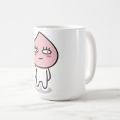 Apeach Grinsen Kaffeetasse (VorderseiteRechts)