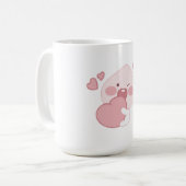 Apeach Kakao Freunde Kaffeetasse (Vorderseite Links)