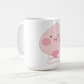 Apeach Kakao-Freunde Kaffeetasse (Vorderseite Links)