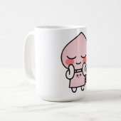 Apeach Kakao-Freunde-Schürze Kaffeetasse (Vorderseite Links)