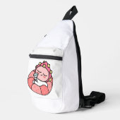 Apeach-Pool Crossbody Bag (Rechte Ecke)