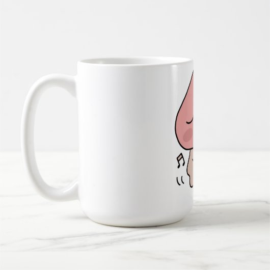 Apeach Sommer Körper Kaffeetasse (Links)