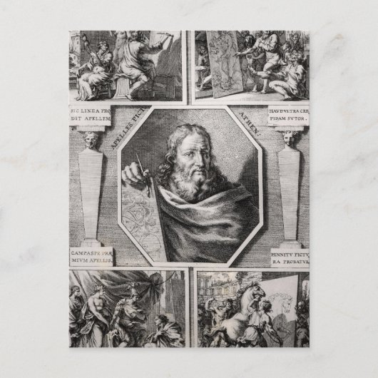 Apelles Postkarte (Vorderseite)