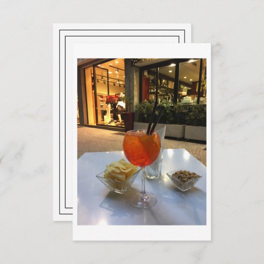 Aperitif Einladung (Vorne/Hinten)