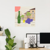 Aperitif-Zeit in Rom Poster (Heimbüro)