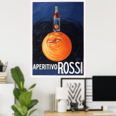 Aperitivo Rossi Poster (Heimbüro)