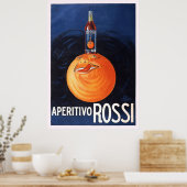 Aperitivo Rossi Poster (Küche)