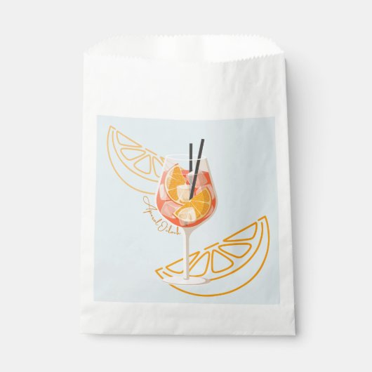 Aperol O'Clock Geschenktütchen (Vorderseite)