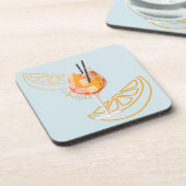 Aperol O'Clock Getränkeuntersetzer (Linke Seite)