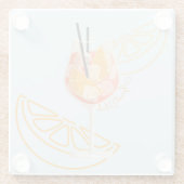 Aperol O'Clock Glasuntersetzer (Rückseite)