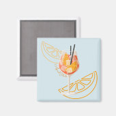 Aperol O'Clock Magnet (Vorderseite/Rückseite)