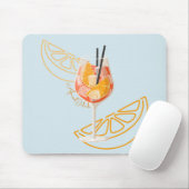Aperol O'Clock Mousepad (Mit Mouse)